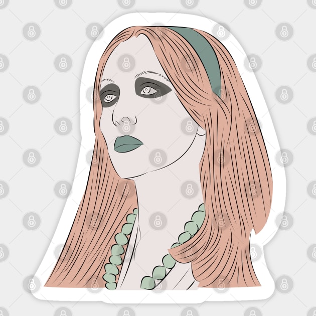 Fairouz Sticker by LiLian-Kaff